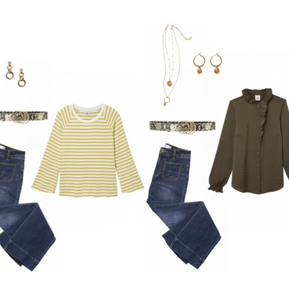 Cabi 4151 Patch Pocket Wide Leg Jeans Womens Cabi Fall ‘21 Sizes 10, 12, 16. - Picture 10 of 10